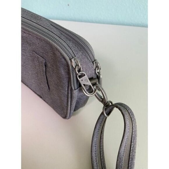 Baggallini Grey Adjustable Crossbody Bag Purse‎ - Picture 5 of 10